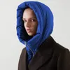 Wide Brim Hats Bucket Winter Ultralight Down Hooded For Women Men Warm Ring Scarf Balaclava Hat Neck Zippper Drawstring Coat Short Tank Top 230907