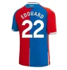 2023 2024 Jerseys de fútbol 22 23 GUEHI OLISE KOUYATE J.AYEW SCHLUPP MATETA CHLUPP PALACE maillots de foot EDOUARD SCHLUPP Hombres Kit para niños Camisetas de fútbol