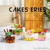 Block Cake Building Blocks Toys For Kids Food Kitchen Block Toys Spela House Afternoon Tea Toy Parts Girls Gifts R230907