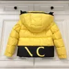 2023 baby clothes coats kids clothes kid designer coat Girl boys clothe luxury Patchwork Splicing letters 90% white duck down Windproof and cold proof size 100-160cm