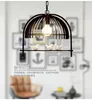 Pendant Lamps Nordic Modern Wrought Iron Lamp Birds Suspension Luminaire Led E27 For Decor Hanging Light Fixtures Lustre Pendente