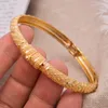 Bangle Women Bangle Gold Color Wedding Bangles for Women Brud kan öppna armband Indian/Etiopian/Frankrike/African/Dubai Jewelry Gifts 230906