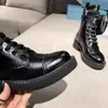 2023 مصمم أحذية براد أحذية عارية أسود مدبب أخمص القدمين منتصف الكعب طويل الأحذية قصيرة الأحذية bfgg aaz