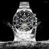 Wristwatches 2023 AILANG WristWatch Men Business Automatic Mechanical Watch Fashion Luxury Tourbillon Sport Watches Relogio Masculino