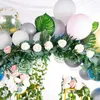 Decoratieve bloemen Faux Greenery Wedding Achtergrond Realistische kunstmatige wijnrankslingers voor Home Decor
