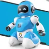 ElectricRC Animals RC Soccer Robot Smart Football Battle Remote Control Robots Music ParentChild Electrencational Toys for Kids Gifts 230906