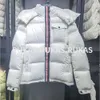 Herr Black Down Jacket Hooded Designer Down Jacket Winter Coat Luxury Brand Warm Coat