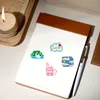 50 szt. Cartoon Cream Style Kreatywna naklejka PVC Diary DIY DIY Waterproof Dekoracja