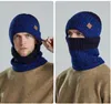 Berets Chapéu Masculino Inverno Malha Plus Veludo Espessado Cachecol Outono e Pulôver Senhoras Ciclismo À Prova de Frio Quente Lã
