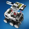 Aircraft Modle Wandering Earth II Building Blocks Astronaut Figures Moon Vehicle Lunar Transporter Space Station Bricks Toys For Children Gift 230907