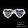 Party Decoration Led Glasses Luminous Light Neon Flash Sunglasses Birthday Wedding Glow In The Dark Supplies Halloween Po Props