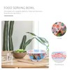 Zestawy naczyń obiadowych Ramen Bowl Noodle serwowanie Melamine Kitchen Dostawa stołowa naczynia wielofunkcyjne zupy domowe Ceramiczne potrawy