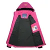 Jaquetas ao ar livre Hoodies TRVLWEGO Camping Caminhadas Jaqueta Mulheres Outono Casacos Esportivos Ao Ar Livre Escalada Trekking Windbreaker Viagem Impermeável Roxo Rosy 230907