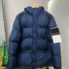 Man Jacket Long Sleeves Budge Down Bomber Coats Puffer Jackets Winter Coat Hooded Outwears Streetwears Windbreaker Asian Size M-2XL