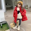 Down Coat Girls Down Jacket Winter New Style Style Children Jacket Winter Thicked Little Girl Jacket R230905