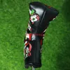 Andere golfproducten Alle soorten golfclubs Blade Putter en Mallet Putter Headcover Flower Snow Man voor golf Blade Putter Hoofdbeschermingshoes 230907