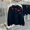 Amerikaanse oversized kleding herentrui hiphop t-shirt met lange mouwen designer truien heren dames sweatshirt kruis 3D print trui jas