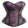 donne sexy corsetto nero steampunk overbust abbigliamento gotico korsett body shaper corsetto corpete espartilho214u