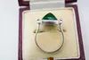 클러스터 링 SX 솔리드 18K 화이트 골드 스퀘어 자연 Emerald Emerald 5.73ct 생일 선물 Fine Jewelry PresentsSX