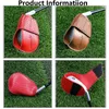 Autres produits de golf Couvre-têtes de fer de golf mis en cuir PU pratique couvre-chef durable accessoires de sport de golf protecteur de putter 230907