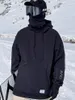 Felpe con cappuccio da donna Felpa da sci oversize a 6 colori Uomo Donna Calda giacca da neve impermeabile antivento Giacche da snowboard Attrezzatura