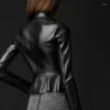 Women's Jackets Sheepskin Jacket Sexy Genuine Leather Short Style Motorcycle Long Sleeved European And American Fashion Trend