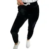 Pantalons pour femmes femmes taille haute cordon élastique cheville bande solide doux respirant dame sport exercice hiver automne pantalon