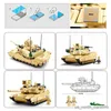 Blocks Military Main Battle Tank Army World War Building Blocks Toys for Kids Boys Gifts R230907