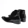 Stiefel Bota Masculina Militär Zapatos Patent Leder Arbeit Spitze Stahl Kappe Kampf Männliche Schuhe Winter Schwarz Armee Für Männer