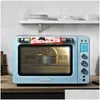 Christmas Decorations 3Pcs/Set Kitchen Appliance Handle Ers Microwave Oven Refrigerator Fridge Cloth Anti-Skid Drop Delivery Home Gard Dhvhe