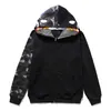 mens women designer hoodie mens sweatshirt jackets sportswear sweatshirt Shark Mouth Pattern embroidery thick streetwear mens hoodie