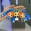 Horror Series Halloween tema nyckelring, Ghost Doll, Clown Keychain Team Combination