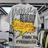 メンズTシャツリアルポーヘルスターTシャツアメリカンハイストリートヒップホップアルファベットプリントヘルスターTシャツメンズ女性サマーショートスリーブトップティー230906