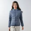 2024 Lu Lu Womens Yoga Short Thin Down Jacket Opfit Solice Color Coat Sports Winter Outwear 13Colors