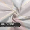 Tablo bezi özel masa örtüsü kişiselleştirilmiş tasarım po metni özelleştirilmiş polyester su geçirmez kapak partiler için akşam yemeği dekoru