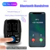 JINSERTA Afstandsbediening Carkit MP3-speler Handen Bluetooth 5.0 FM-zender Dubbele USB-autolader TF Flash USB Muziek Play277B