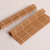 Sushi Making Tools Bamboo Sushi Kit Inklusive 2 rullande mattor 1 Paddel 1 Spridare 5 Par Chopsticks Wholesale 0907