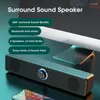 Alto-falantes de combinação sistema de som de cinema em casa alto-falante bluetooth 4d surround soundbar computador para caixa de tv subwoofer desktop áudio mini