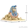 Blokken 2732pcs Egypte Model Diamant Bouwstenen Stad Straat Architectonisch Blok Speelgoed voor Kinderen Geschenken R230907