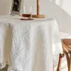 Table Cloth White Tablecloth Japanese Tea Cloth_AN2404