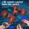 Electricrc Car Zwn 1 12 1 16 4WD RC CAR Radio Gest Induktion Musik Ljus Stunt Remote Control Car Offroad Control Boys Toys For Children 230906