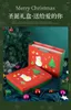 Geschenkpapier, Weihnachtsbox, Schleife, Himmel und Erde, Deckel, leer, kreativ, rot