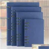 Notepads Wholesale Ruize Faux Leather Notebook A4 A6 B5 A5 Spiral Planner Agenda Hard Er Office Business Notepad Binder Drop Delivery Dha1M