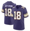 18 Justin Jefferson T.J. Hockenson Addison Football Jerseys Lewis Cine Kirk Cousins ​​Randy Moss Danielle Hunter Harrison Smith Alexander Mattison