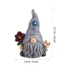 Dekoracje ogrodowe Halloween Decor Home Colful Figurine rzemiosła 5x6x12cm Materiał gnomowy żywicy