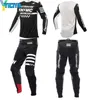 Women's Two Piece Pants YICIYA FXR MOTO Cycling MX Jersey Gear Set Off Road Dirt Bike Motocross Breathable Suit Motorcycle Clothing 230906