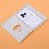 Altro materiale scolastico per ufficio 20 pezzi Porta badge credenziali per riunioni di lavoro Visiting Pass Tag ID Card Custodia protettiva Fornitura 230907