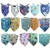 Abbigliamento per cani 100 pzlotto arrivo all'ingrosso Cucciolo Pet bandana Collare bandane in cotone cravatta Prodotti per la toelettatura SP01 230906