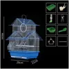 Bird Cages S Parrot Parakeet Metal Birdhouse Heightening Breeding Cage Nest Supplies Factory Sold 230516 Drop Delivery Home Garden Pet Dhhyi