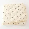 Quilts winter warme baby quilt katoenen dekbed deken zachte dutje dekbed bed dik deken geboren baby swaddle wrap bedding 230906